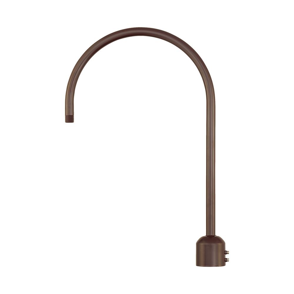 Millennium Lighting RPAS-ABR R Series One Light Post Adapter in Architectural Bronze